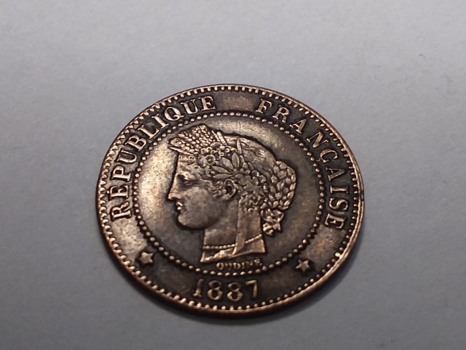 Tutti le monete: 2 centimes 1887 rare top – Usato da Neuchâtel venduto da pasprie 1