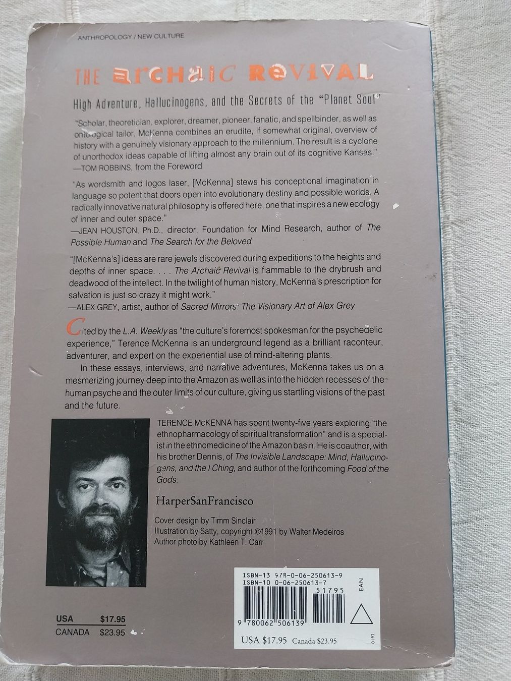 Bücher: Terence K. Mckenna  Archaic revival – Gebraucht aus Schwaderloch von bademeister79 1