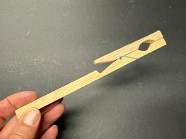 Reagezglasklammer, Reagenzglashalter aus Holz 13 - 33 mm