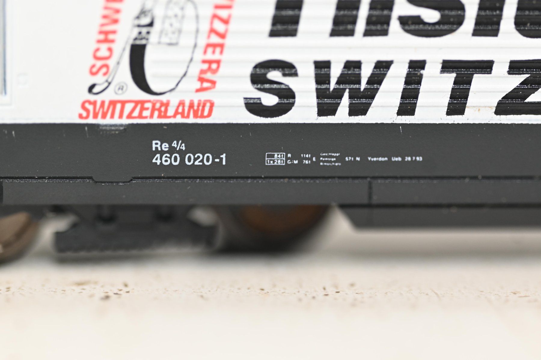 Trix Modellini di ferrovie: SBB Re 460 Tilsiter Minitrix Spur N mit OVP – Usato da Laupen ZH venduto da Zmoewe 3