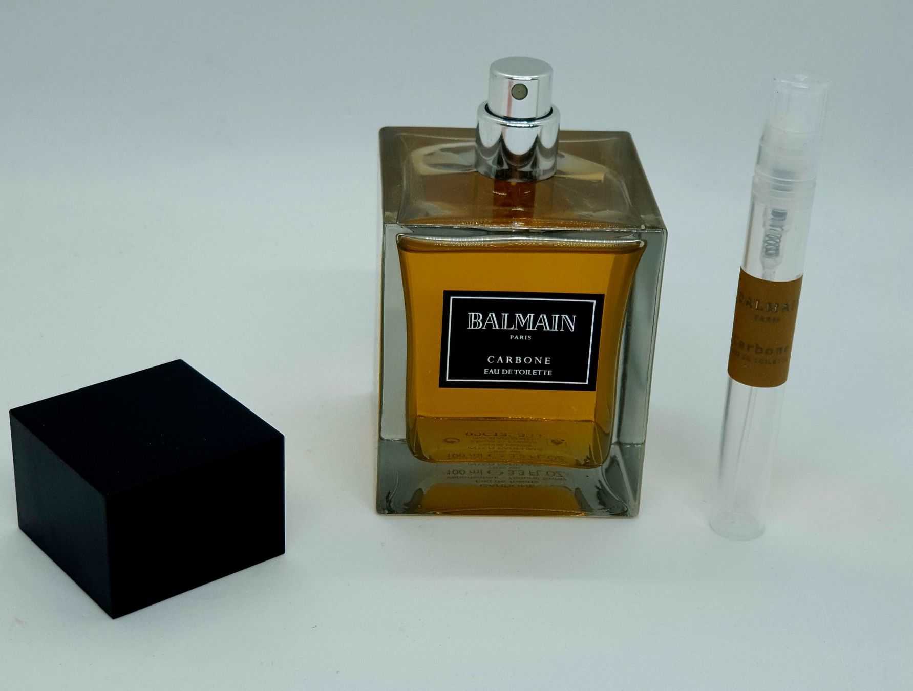 Balmain Profumi & Eau de Toilette: 5 ml CARBONE DE BALMAIN EDT ABFÜLLUNG – Nuovo (secondo la descrizione) da St. Gallen venduto da CaliSunshine