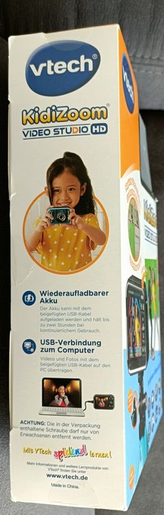 Vtech Appareil photo: VTech KidiZoom Video Studio HD – Neuf avec emballage d'origine à Werthenstein par Luzernerdeal 3
