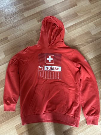 Puma Hoodie Gr. M Rot Schweiz Suisse Swiss