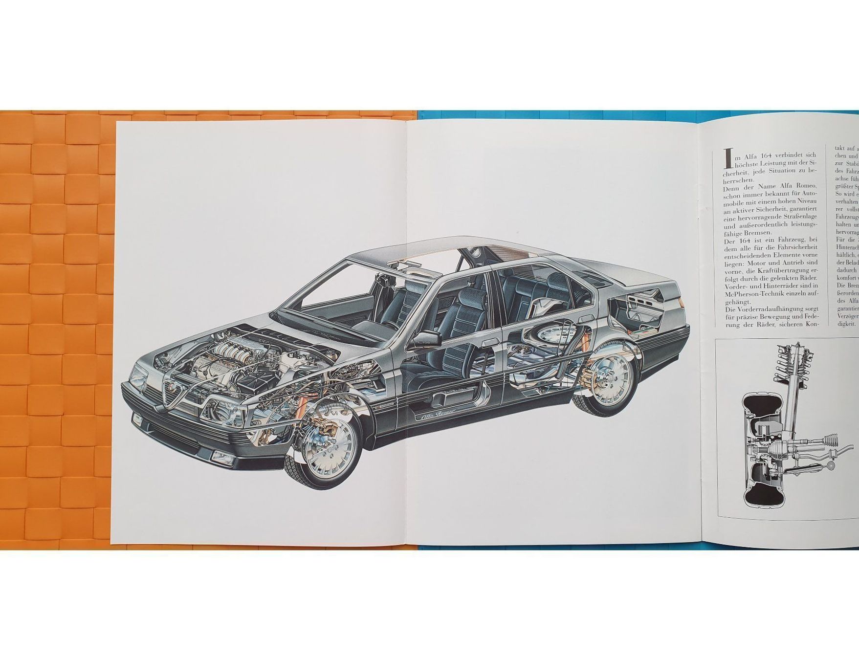 Riviste & Magazine: ALFA ROMEO 164 1988 - Prospekt / Katalog – Nuovo (secondo la descrizione) da Viganello venduto da CARLiteratur 6