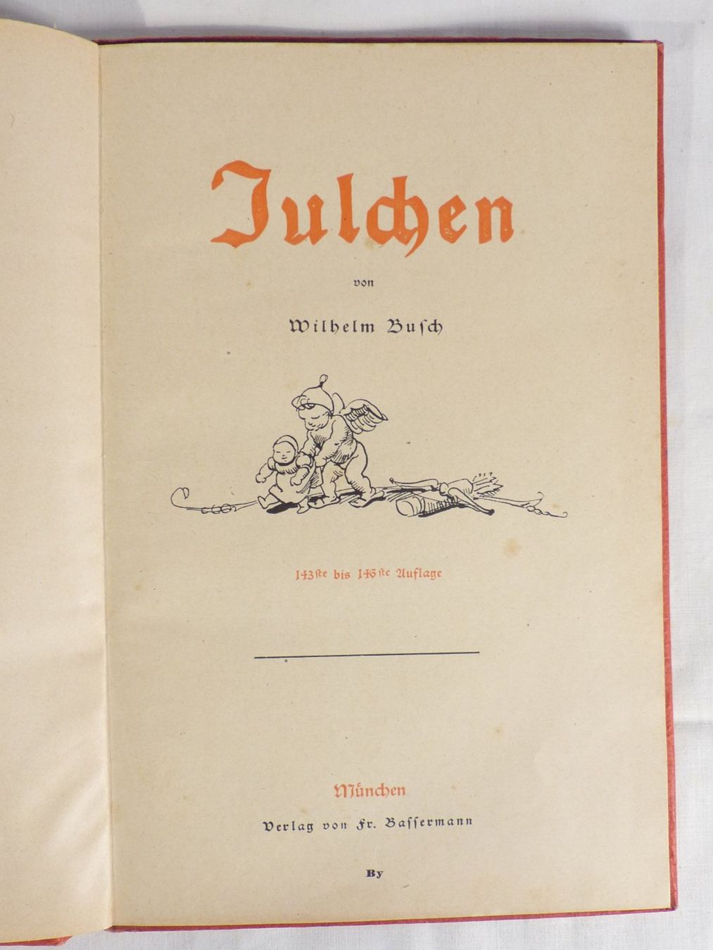 Libri: Julchen von Wilhelm Busch – Usato da Zürich venduto da botschinski 1