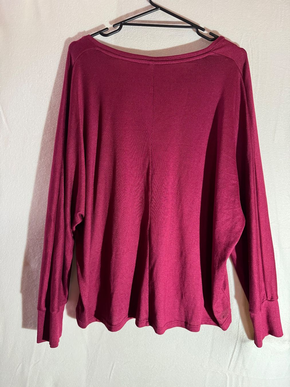 Maglioni & Felpe: Legerer pinkfarbener Pullover mit Spitze ca. Gr. L – Usato da Grosswangen venduto da second_hand_dress 7