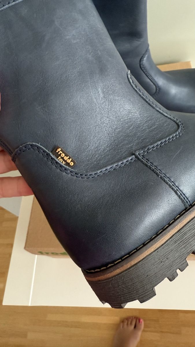 Froddo Scarpe per ragazzi: Froddo Winter Boots - Leather, Size 34, Neu – Nuovo e nell'imballaggio originale da Winterthur venduto da -BeHappy24- 1