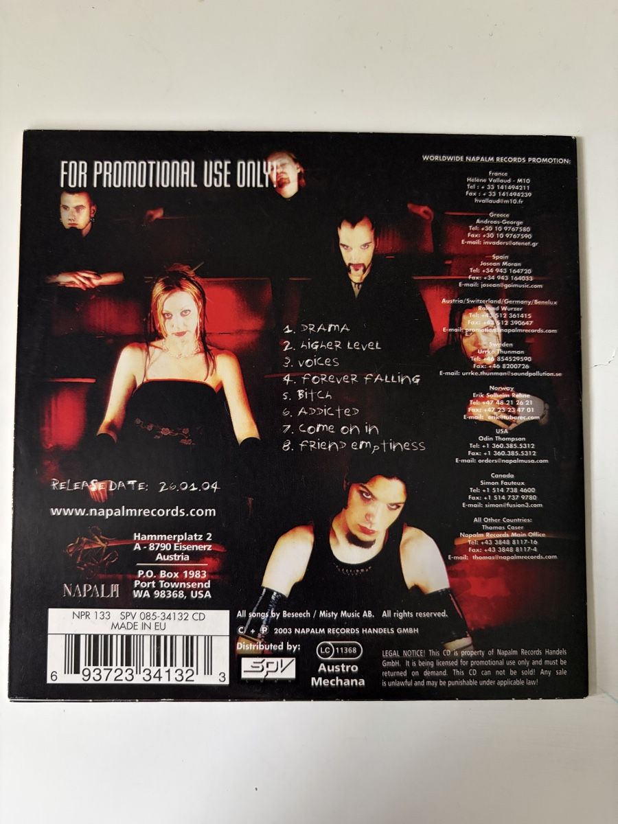 CD: Beseech - Drama – Usato da Zürich venduto da Tyler1983 1