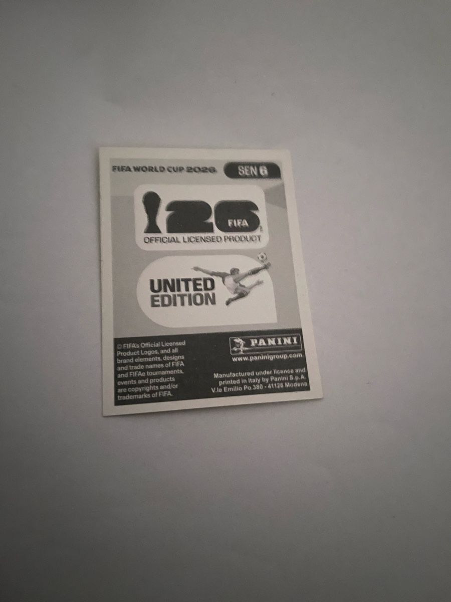 Panini Carte collezionabili: FIFA WM 2026 Ismail Jakobs SEN 6 – Nuovo (secondo la descrizione) da Winterthur venduto da Cobraforce 1
