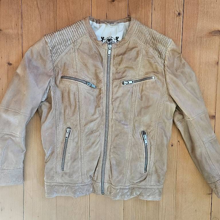 Giacche: Lederjacke Rockandblue True style Gr. 36/38hellbraun – Usato da Berikon venduto da LaGizmo5 1