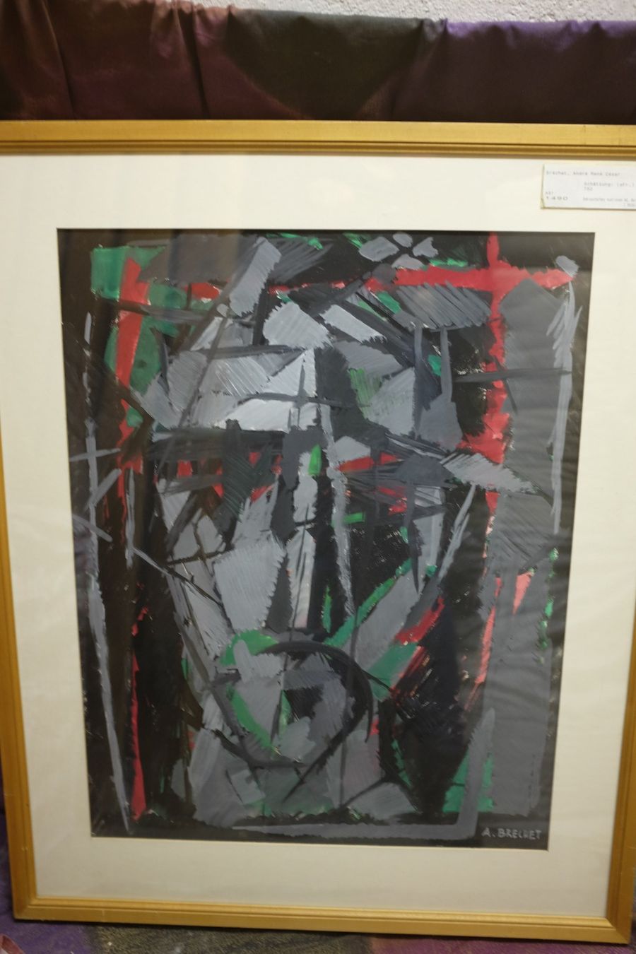 Dipinti: tableau du peintre André Bréchet – Usato da Genève venduto da mor_qrm5