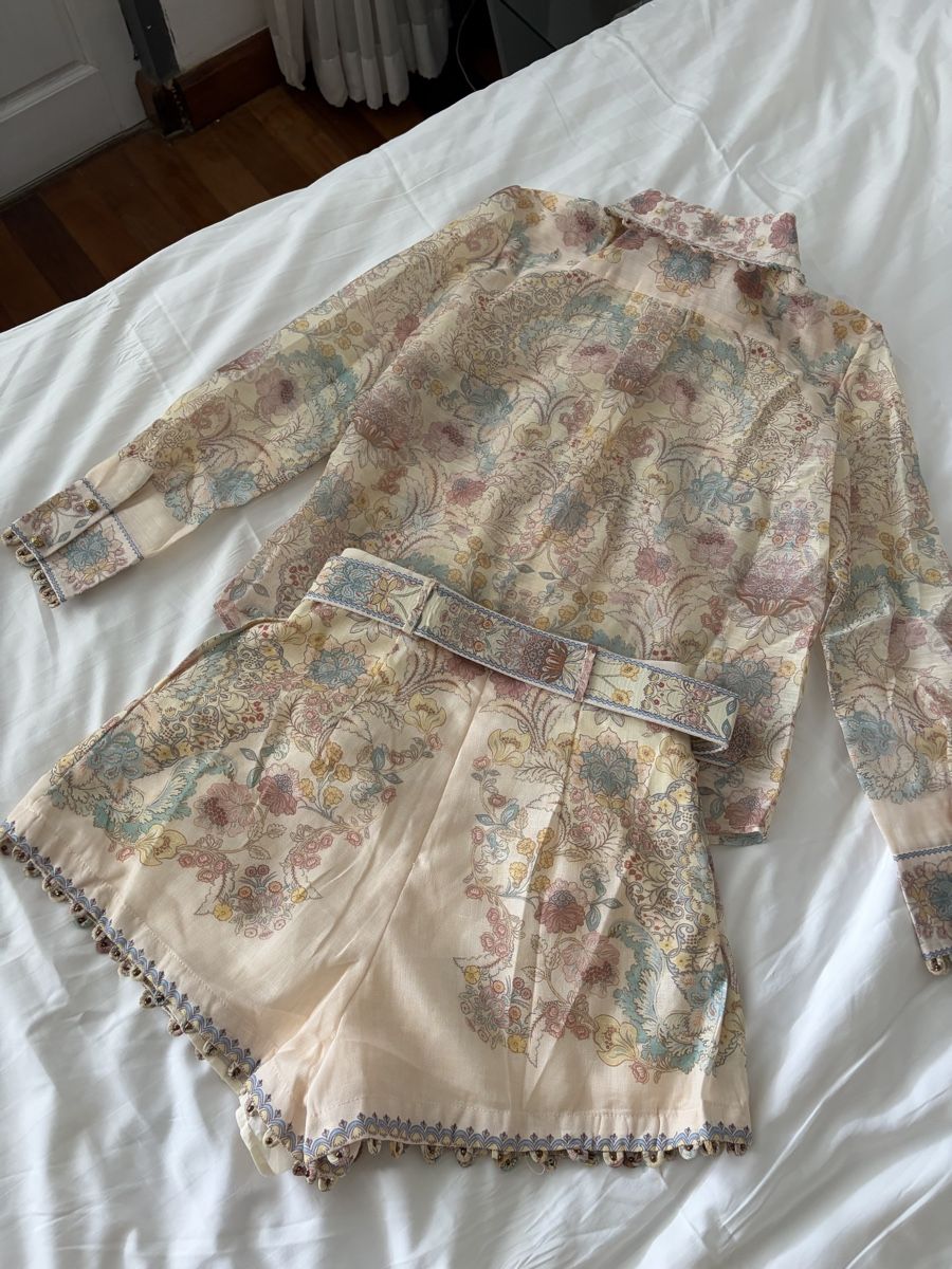 Lotti di vestiti: Linen Blend Blouse & Shorts – Nuovo (secondo la descrizione) da St.Josefen venduto da lop_lh8d 6