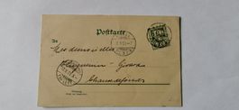 Postkarte 1899