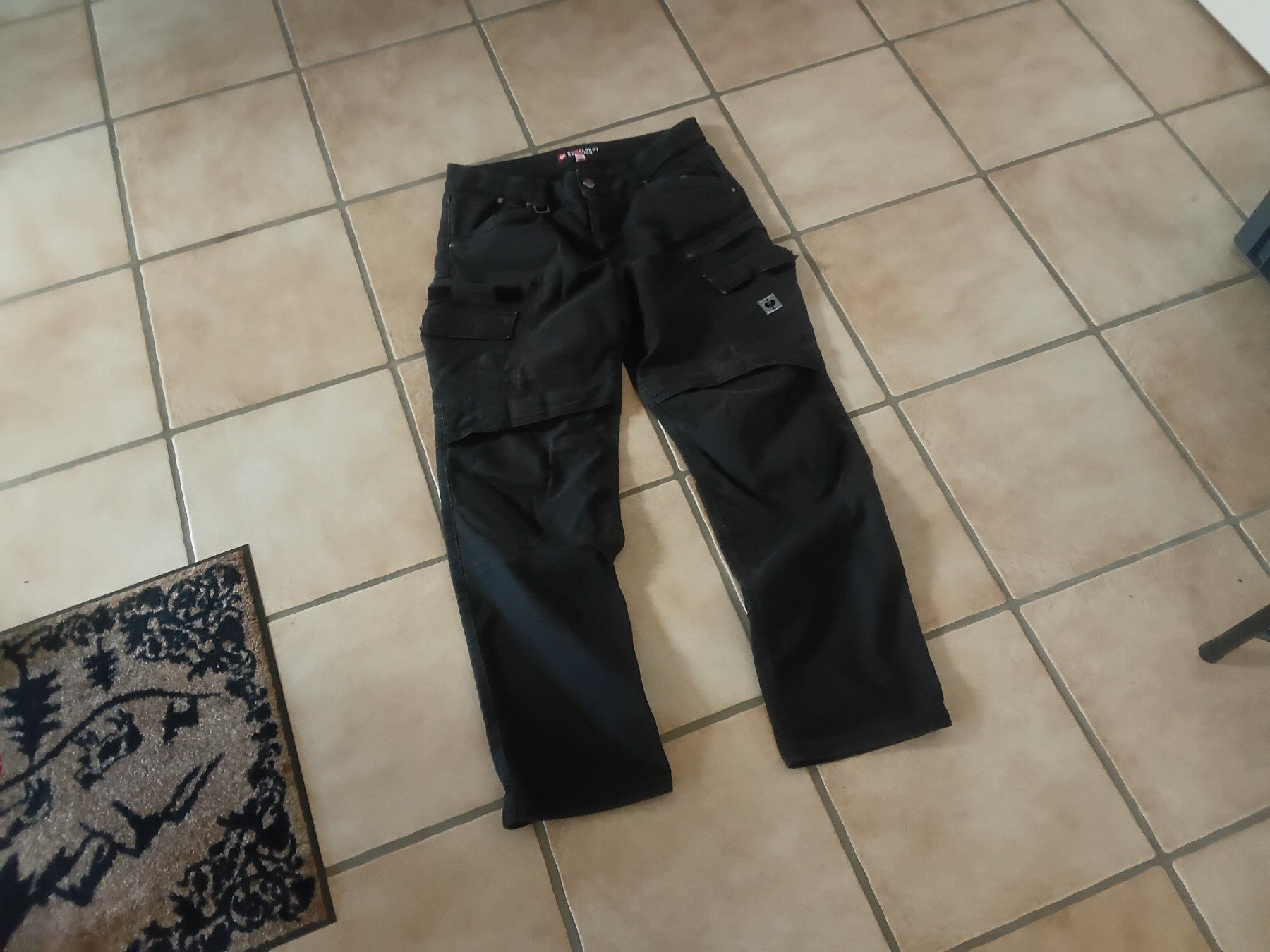 Engelbert Strauss Jeans: Engelbert Strauss  Cargojeans vintage schwarz Gr. 54 – Gebraucht aus Riniken von Kandergrund86