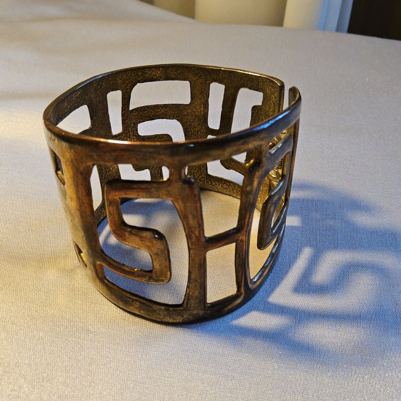 Armbänder & -reifen: Schicker Modernist Armreif Versilbert 50er – Gebraucht aus Zürich von Aleick 3