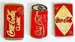 3 Coca-Cola Pin