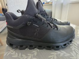 ON Cloud Hi Waterproof Damenschuhe Grösse 39 EUR schwarz