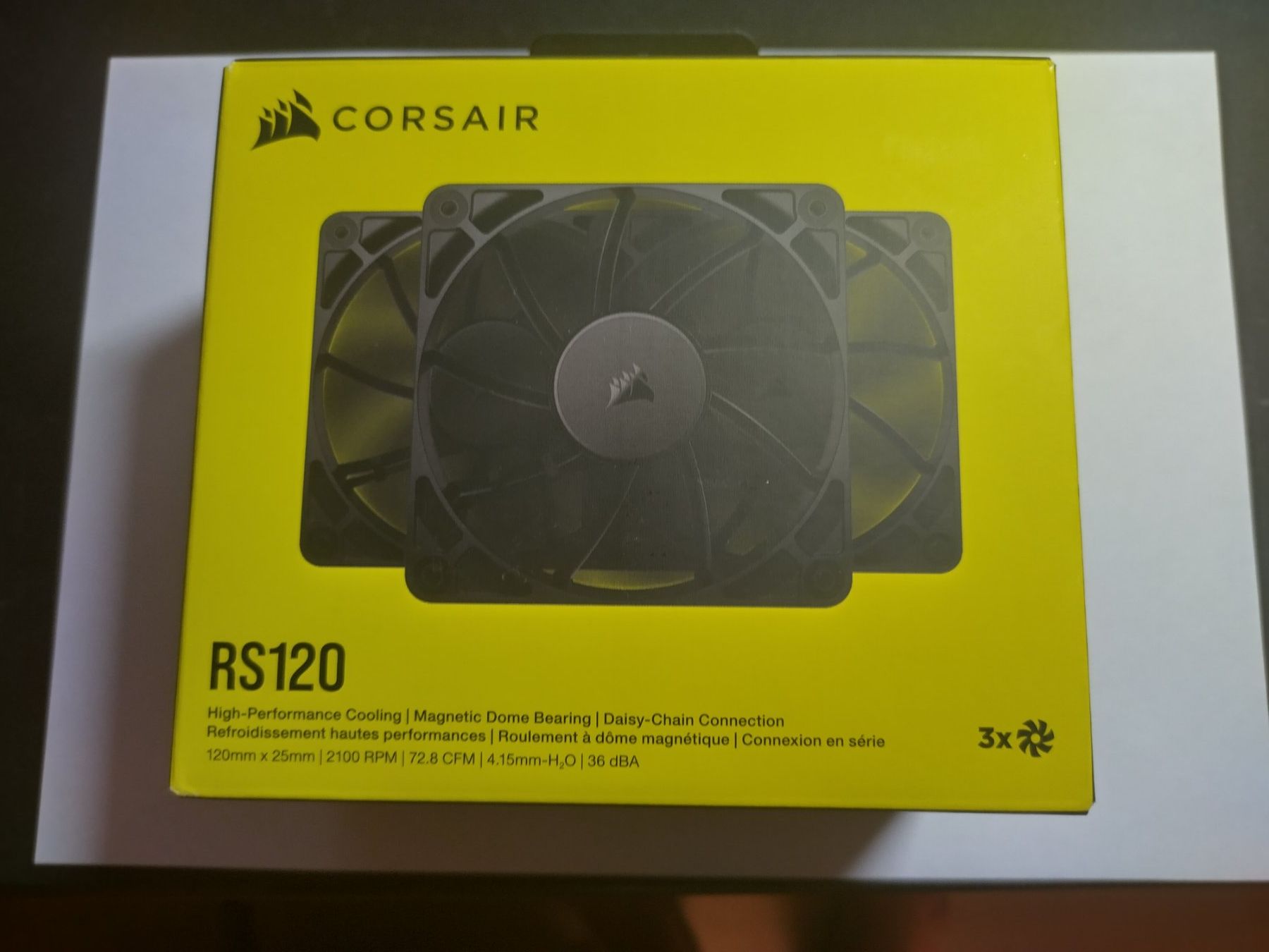 Corsair Ventilatoren: Corsair RS120mm PC-Lüfter, 2Stück – Neu (gemäss Beschreibung) aus Gunzgen von flyhirsch60 3