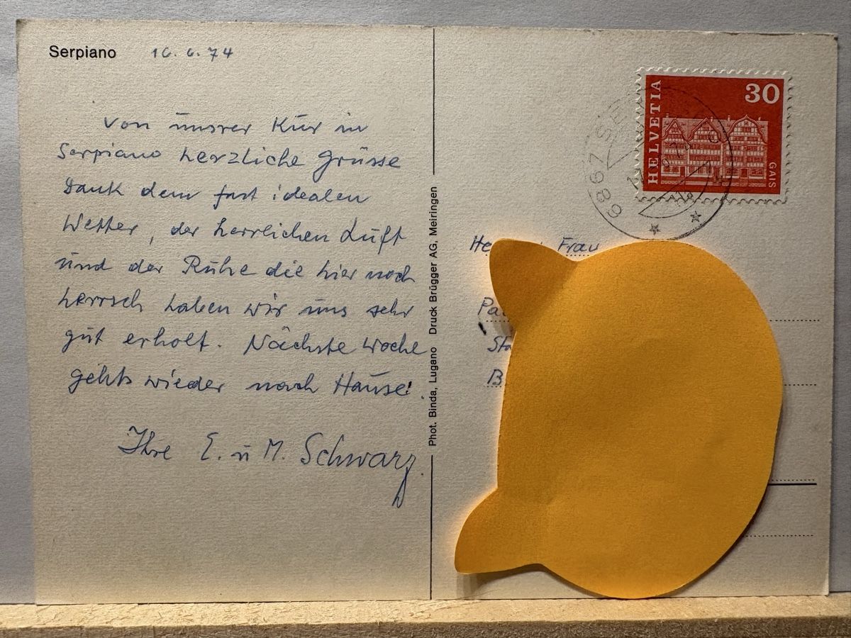Cartoline postali: AK von Serpiano – Usato da Rümlang venduto da Brieftaube1 1