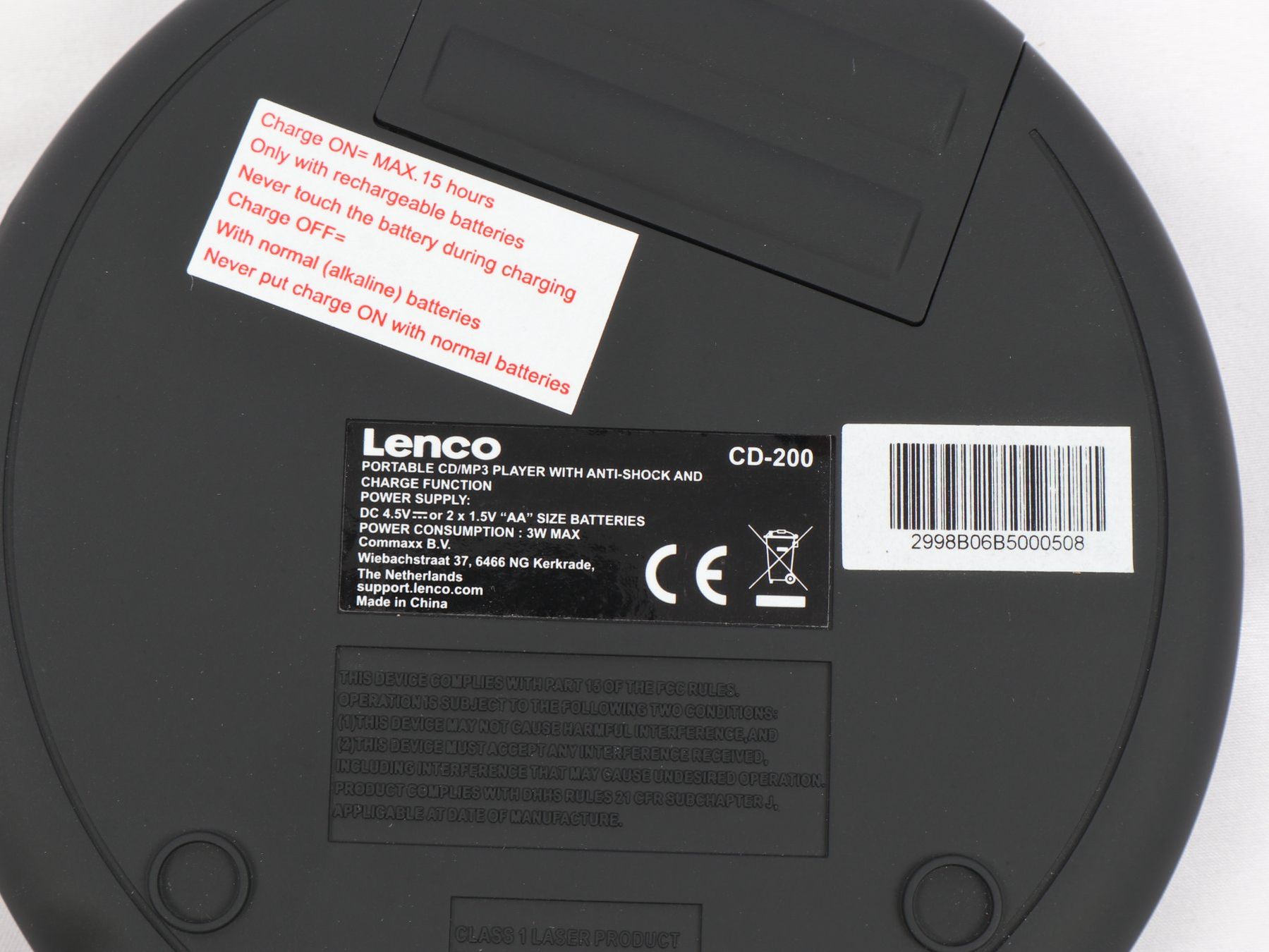 Lenco Lecteur media portable: LENCO Portabler CD/MP3 Player – Neuf (Voir description) à Steinen par Restwert_Steinen 6