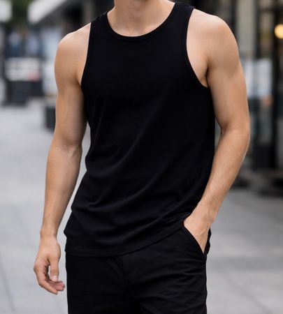 Debardeur noir ZARA - Taille S