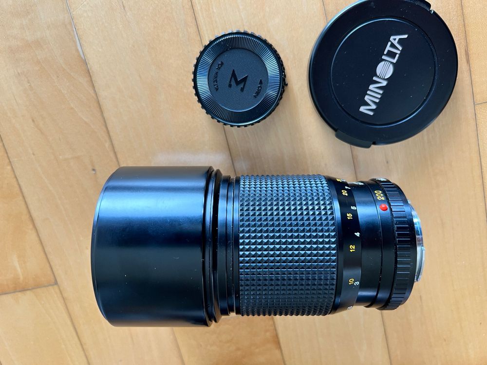 minolta md 200mm f2 8