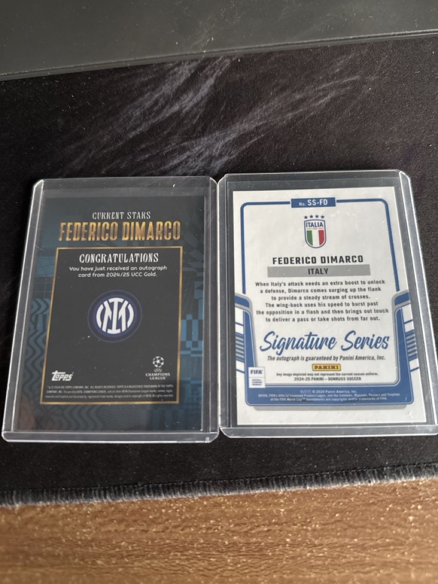 Topps Carte collezionabili: Federico Dimarco Sammelkarten mit Unterschrift – Nuovo (secondo la descrizione) da Reinach AG venduto da fmi_wj6k 1