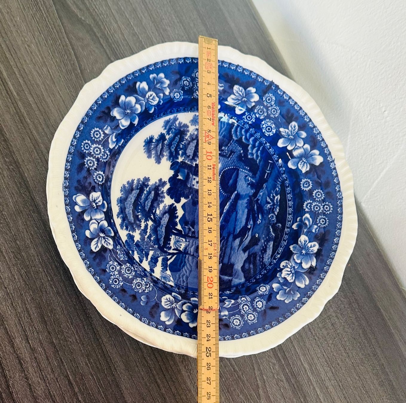 Piatti: 3 Suppenteller 25cm - Copeland Spode - Blue Tower – Usato da Zürich venduto da brazerola 8