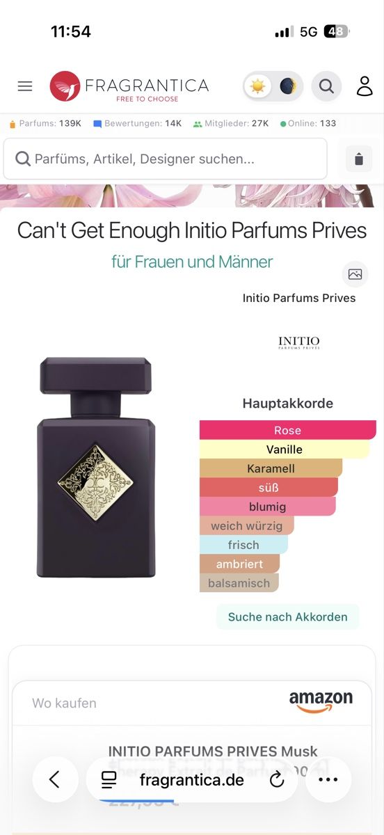 Initio Profumi & Eau de Toilette: Initio Parfums Prives Can't Get Enough , 2 ml – Usato da Sursee venduto da nri_sbv9 1