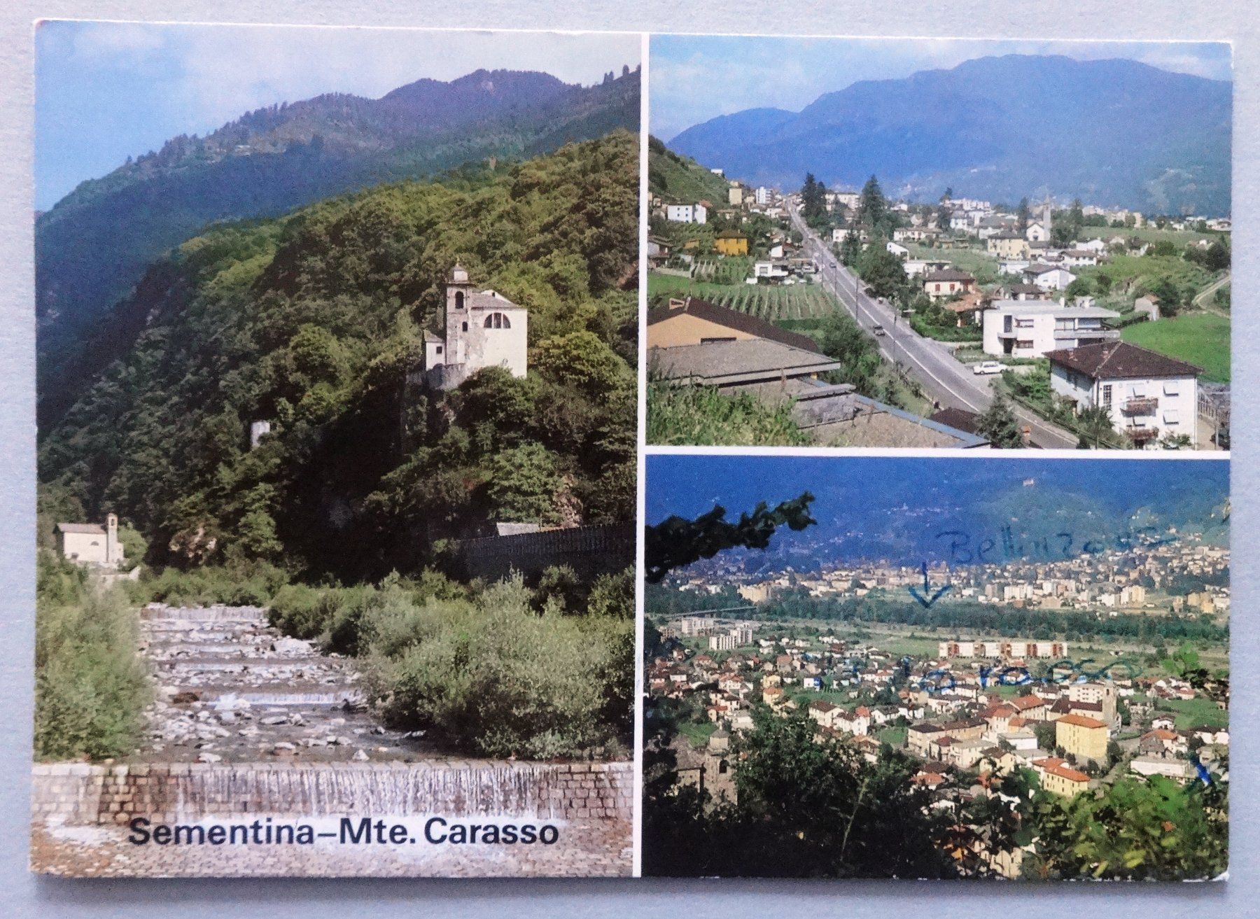 Cartes postales: Sementina-Monte Carasso TI – D'occasion à Fétigny par Billy2miny