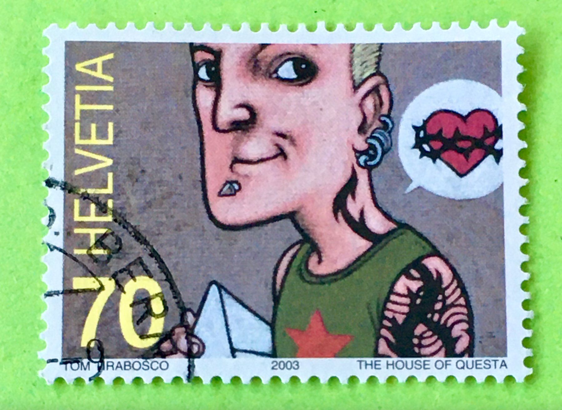 Tutti i francobolli: Nr.1089 Marco  GESTEMPELT 2003 Sondermarken Comics    – Usato da Aarau venduto da Billa007