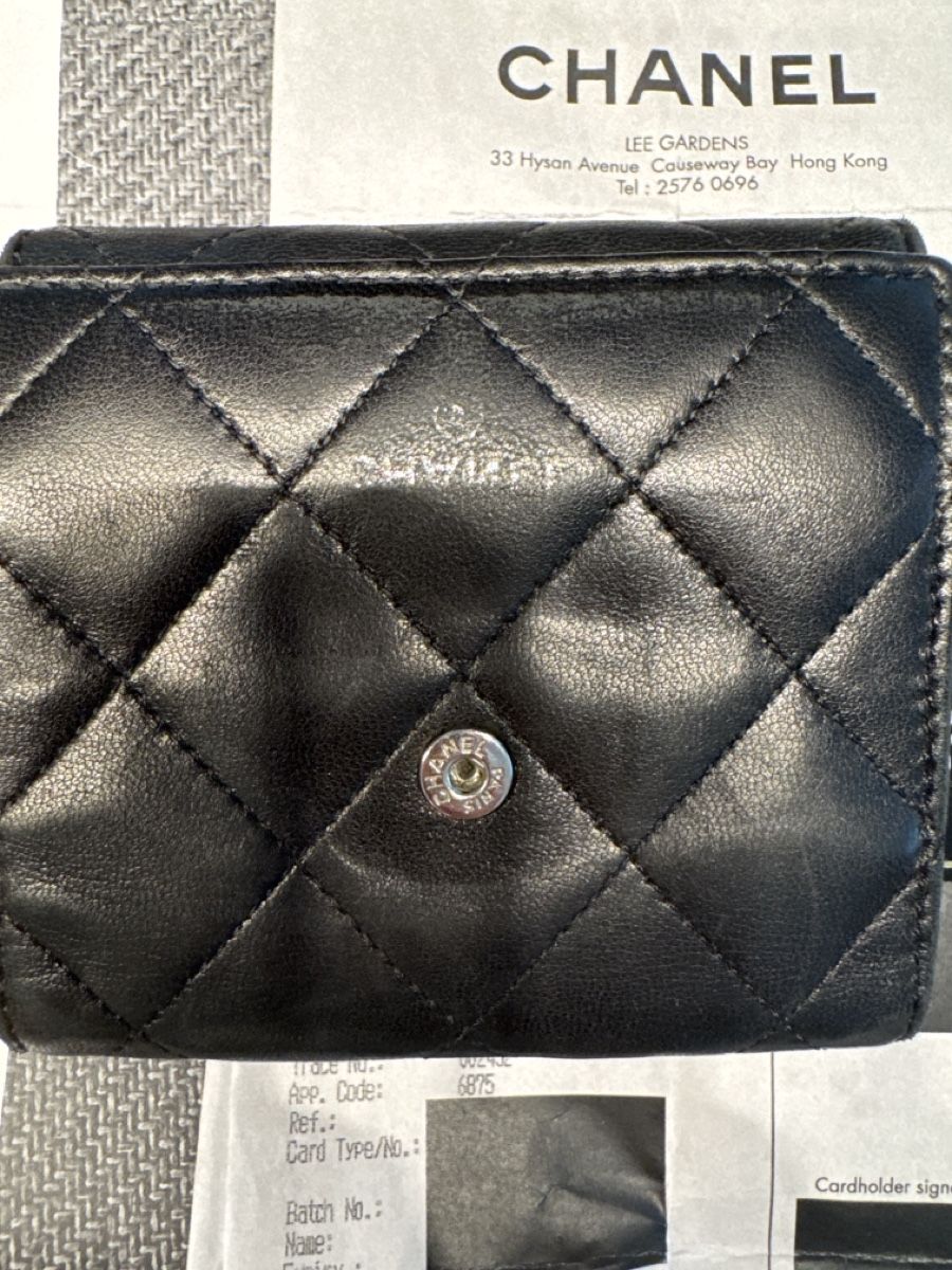 Chanel Portamonete: Chanel Wallet schwarz – Usato da Kilchberg ZH venduto da Mskb 7