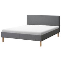 IKEA NARRÖN Bed Frame - Light Grey 180 × 200 cm