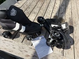 Rookie Retro V2 Rollschuhe Schwarz Grösse 38 EUR