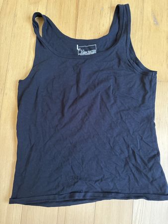 Basic schwarzes Top, Grösse L, Basic