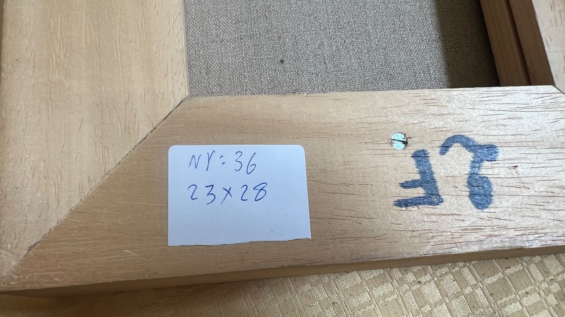 Gemälde: Abraham Hadad, Orginal Gemälde, Nr 36 – Gebraucht aus Illnau-Effretikon von brockischweiz 5