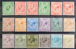 GB / UK 1911–1921: Stamp Lot King George V, mh *