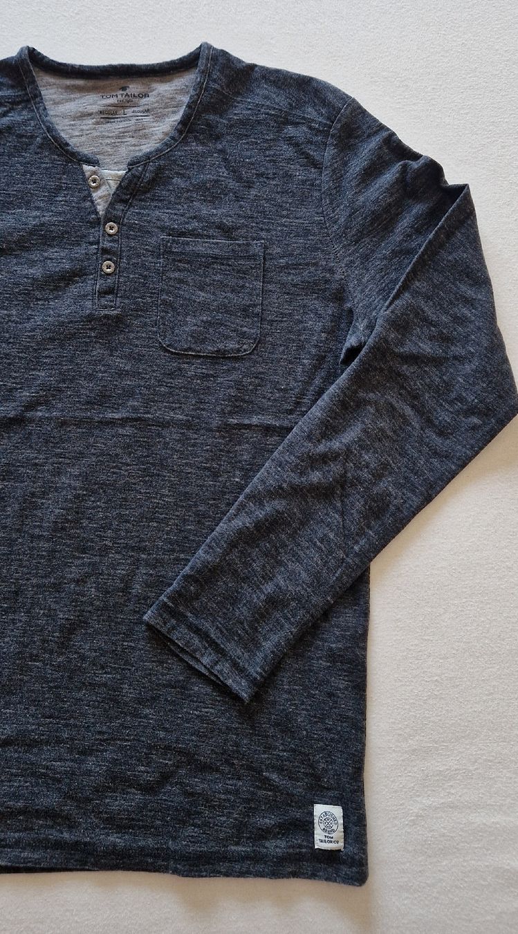 Tom Tailor Maglioni & Felpe: TOM TAILOR Longsleeve, dunkelgrau, Gr. L, neuwertig – Nuovo (secondo la descrizione) da Allschwil venduto da merve_g 5