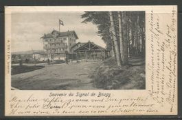 Carte P de 1904 ( Souvenir du Signal de Bougy )
