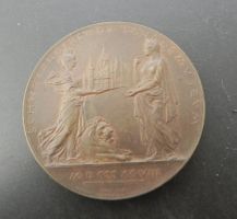 Medaille Zürich Eröffnung Schweiz Landesmuseum 1898