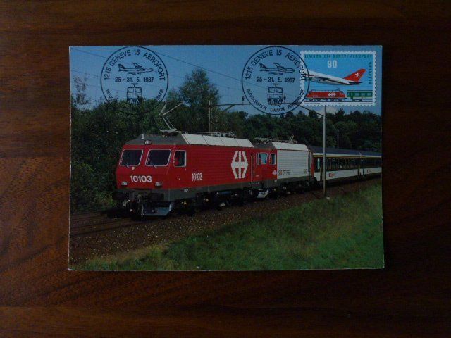 Maximumkarte Schw. Bundesbahnen SBB (Gebraucht) in Welschenrohr für CHF ...