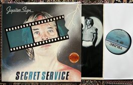 LP Synth-pop Sweden Secret Service Jupiter Sign TOP ZUSTAND