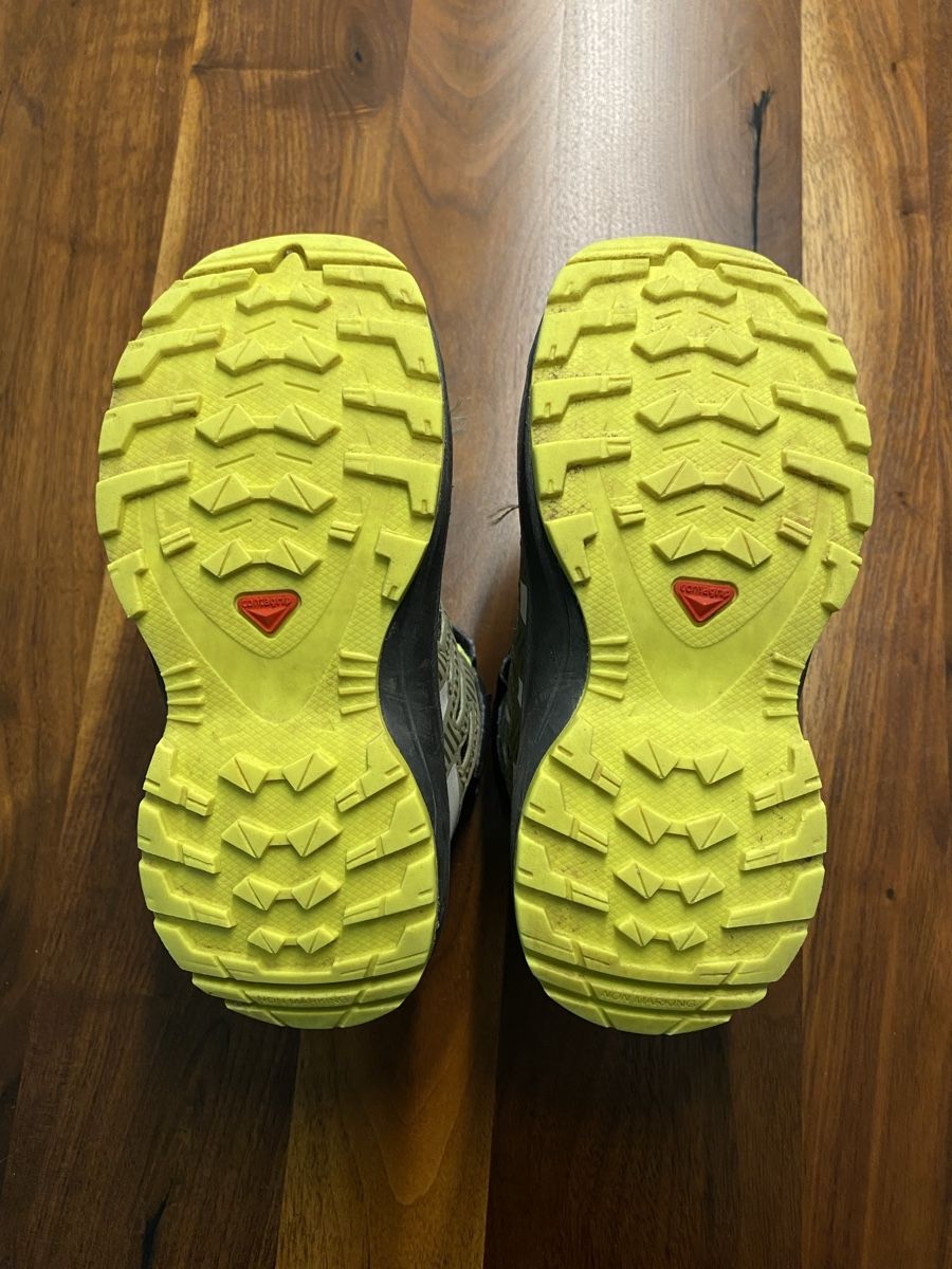 Salomon Scarpe per ragazzi: Kinder Wanderschuhe Salomon, Grösse 27, schwarz, – Usato da Baar venduto da tan_z8zm 1
