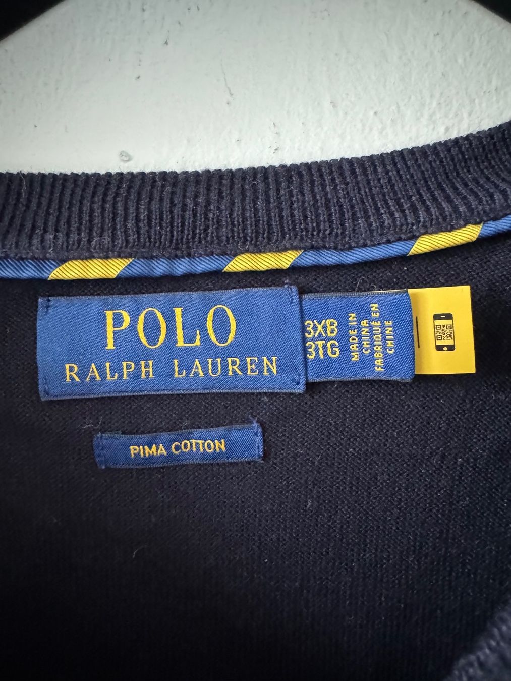 Ralph Lauren Maglioni & Felpe: Polo Ralph Lauren pullover v-neck men 3XB PRIMA cotton – Usato da Neuchâtel venduto da _Easy_to_Find_ 2