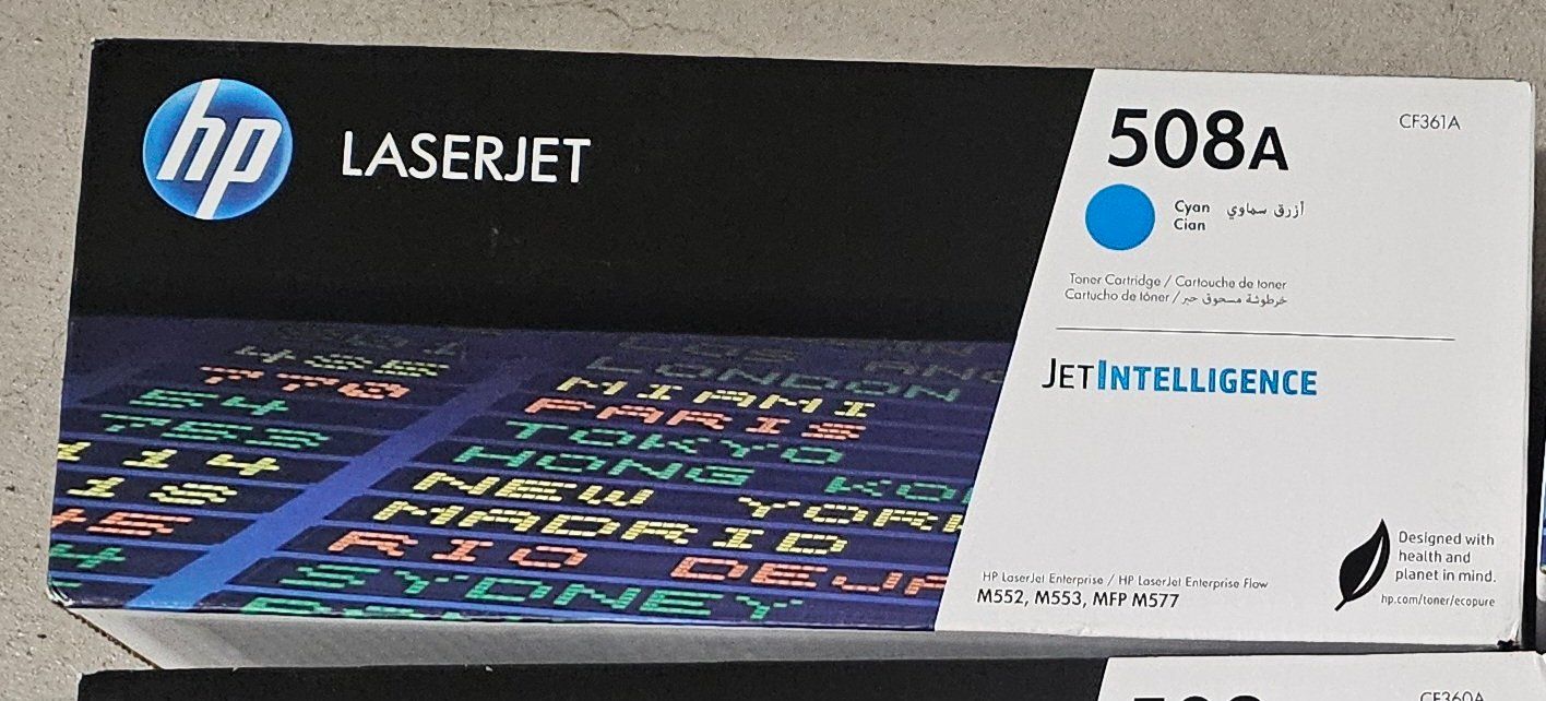 Cartucce per stampanti & toner: HP 508A Cyan Druckertoner – Nuovo e nell'imballaggio originale da Zürich venduto da mikanluv