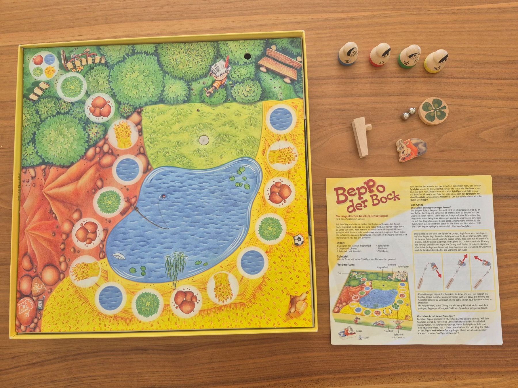 Giochi: Beppo der Bock - magnetisches Geschicklichkeitsspiel – Usato da Lengnau AG venduto da Mefari 2