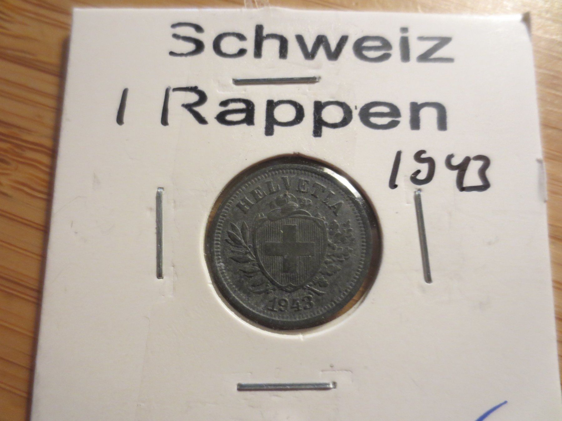 Toutes les monnaies: Münze antik Schweiz 1943 – D'occasion à Weier im Emmental par waefler03
