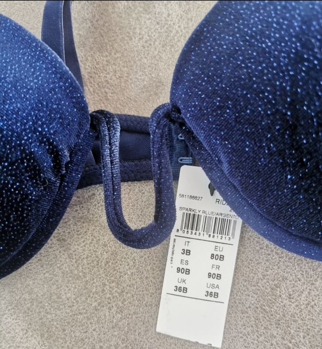 Altra biancheria intima: Glitzer BHs mit Strass Trägern, Damen, Grösse 80B/36B – Nuovo (secondo la descrizione) da Niederhasli venduto da 8155irae 1