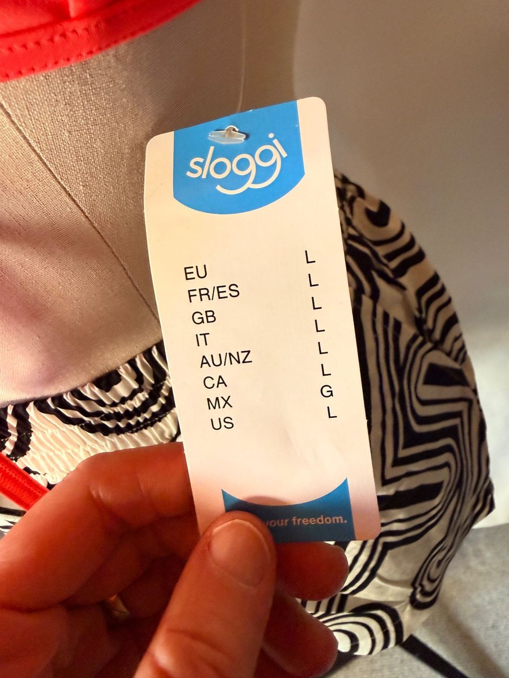 Sloggi Costumi da bagno & Bikini: SLOGGI, Bikini-Top HOT SOMMER, Grösse L, Farbe Pink – Nuovo e nell'imballaggio originale da Rudolfstetten venduto da gst_g7xl 1