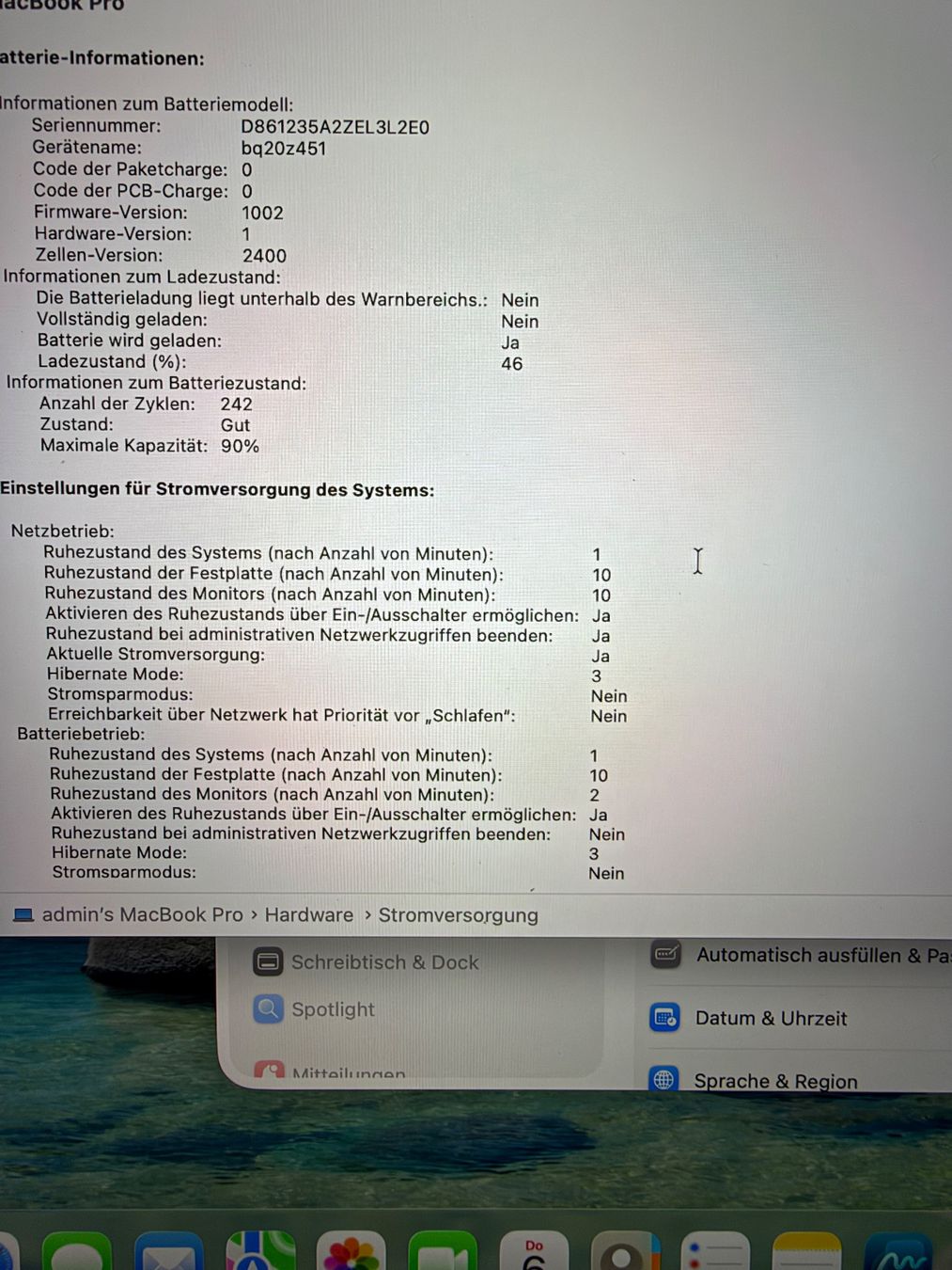 Apple Notebooks: Macbook Pro 13.  2020 M1 – Gebraucht aus Schattdorf von Kofi57 1